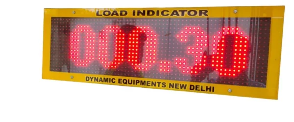 Number is Shown on Big LED Display