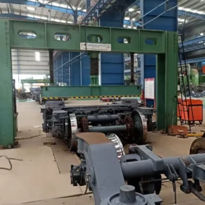 Working of Bogie Loading and Test Press