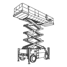 Scissor Lift Crane