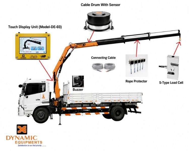 Safe Load Indicator for Articulated-Boom Crane